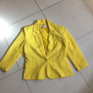 Yellow Blazer